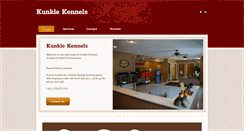 Desktop Screenshot of kunklekennel.com